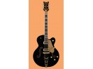 Gretsch G6136DSBK Black Falcon™ - Dynasonic™ Pickups