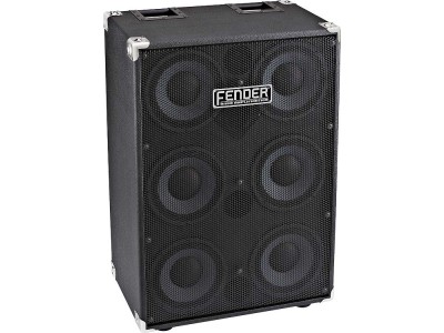 Fender 610 Pro Cabinet. Black. Cast Frame Speakers. Horn W/ Attenuator 