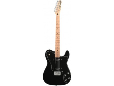 Squier By Fender Vintage Modified Tele® Custom II.  Maple Fretboard Black ** 