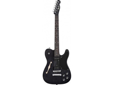 Fender JA-90 Telecaster Rosewood Fretboard. Ebony Transparent 