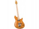 EVH Wolfgang Quilted Maple Top Trans Amber with Case Transparent Amber 