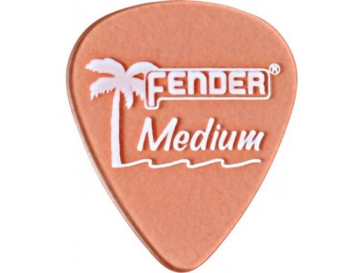 Fender PRIBOR California Clear Picks. Medium. Shell Pink 