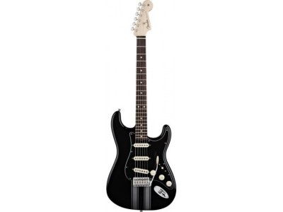 Fender Kenny Wayne Shepherd Stratocaster Rosewood Fretboard. Black w/ Racing Stripes 