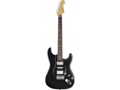 Fender Blacktop Stratocaster HSH. Rosewood Fingerboard. Black  