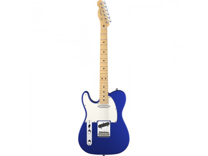 blue left handed telecaster