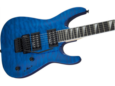 Jackson  JS Series Dinky Arch Top JS32Q DKA Transparent Blue 