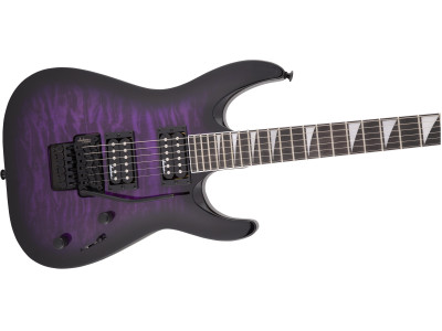 Jackson JS Series Dinky Arch Top JS32Q DKA Transparent Purple Burst 