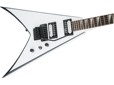 Jackson JS Series King V JS32 White With Black Bevels 