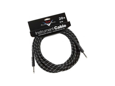 Fender PRIBOR Custom Shop Performance Series Cable. 20'. Black Tweed 