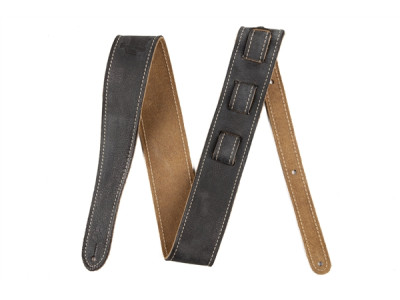 Fender PRIBOR Road Worn Strap - Black 