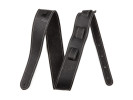 Fender PRIBOR Monogram Leather Strap Black 