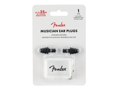 Fender PRIBOR Musician Series Black Ear Plugs 