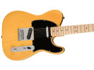 Squier By Fender Affinity Series Telecaster Maple Fingerboard Black Pickguard Butterscotch Blonde 