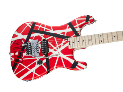 EVH Striped Series 5150 Red Black White 