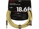 Fender PRIBOR Deluxe Series Tweed Instrument Cables Tweed 18.6 FT  