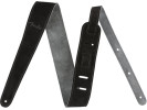 Fender PRIBOR Reversible Suede Straps Black and Gray 