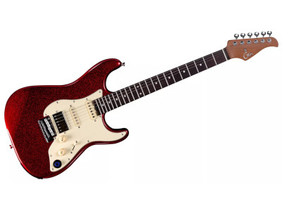 MOOER GTRS Guitars Standard 800 Intelligent Guitar (S800) - Metal Red 