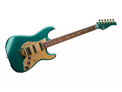 MOOER GTRS Standard 900 Intelligent Guitar (S900) with Wireless System - Racing Green 