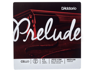 D'Addario Prelude J1012 1/2M Single String D 