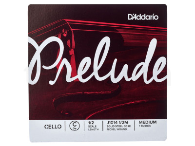 D'Addario Prelude J1014 1/2M Single String C 