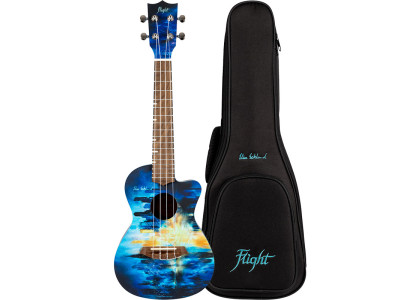 Flight AUC-CITY Elise Ecklund Signature Concert Ukulele 