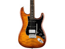 Fender Limited Edition American Ultra Stratocaster Streaked Ebony Tiger Eye HSS 