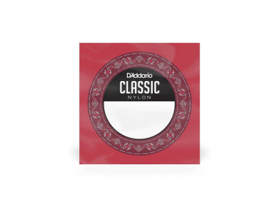 D'Addario Classic Clear Nylon Classical Guitar E-1st Single String 