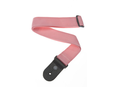 D'Addario POLYPRO GUITAR STRAP Pink PWS106 