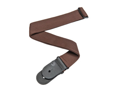 D'Addario POLYPRO GUITAR STRAP Brown PWS109 