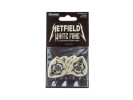 Jim Dunlop HETFIELD'S WHITE FANG PICK TIN 1.14MM PH122T114 (6 Pack)  