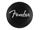 Fender Spaghetti Logo Pick Pouch Barstool Black and Chrome 