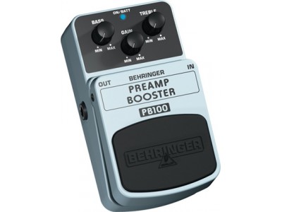 Behringer PREAMP BOOSTER PB100 (Guitar / Bass / Keyboard) 