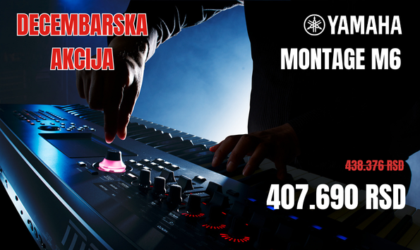 Yamaha Montage M6 Akcija!